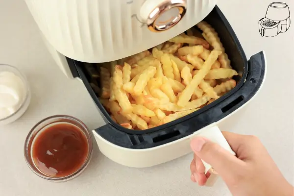 Batata frita na Airfryer