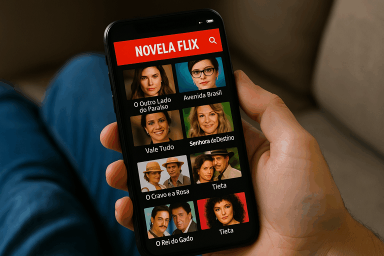 Novela Flix: Clássicos Gratuitos na Palma da Mão